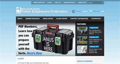 Desktop Screenshot of pef.org